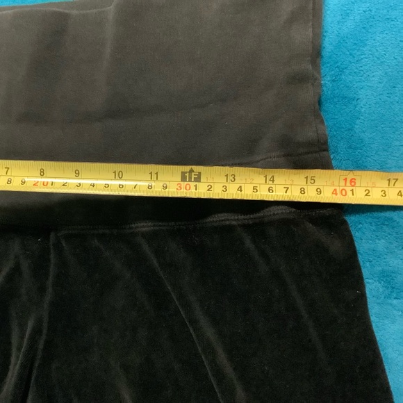 Juicy Couture 90s Velour Pants 32 x 32 Zip Up Hoodie Tracksuit - Picture 10 of 15